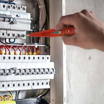 Yougfin Basic Small Tool Kit for Home 38 Pieces, All in One Starter Tool Box with Tools Included for...