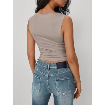 Trendy Queen Women Casual Tank Tops for Spring Summer