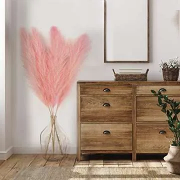 Pampas Grass Tall Extra Fluffy 48” for Elegant Decor