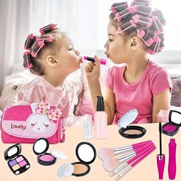 GiftInTheBox Kids Pretend Makeup Kit - Fashion Play Set