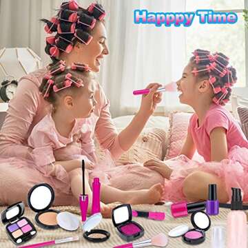GiftInTheBox Kids Pretend Makeup Kit - Fashion Play Set