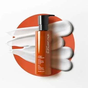 Shu Uemura Urban Moisture Hydro-Nourishing Conditioner | Detangles, Smooths, and Reduces Frizz | Hydrates and Nourishes Dry Hair | Fights Pollution | Travel Size