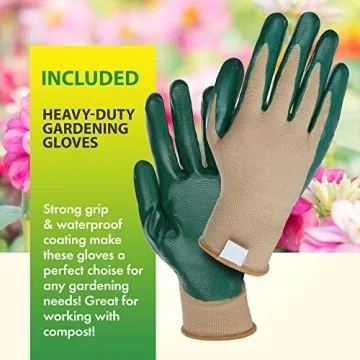 Miracle-Gro Dual Chamber Compost Tumbler for Easy Composting