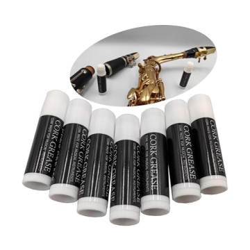 7PCS Cork Grease for Woodwind Care - Clarinet, Flute & Saxophone