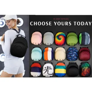 Baseball Cap Carrier Hat box Travel Case for Hats Carry On Hat Bag with Shoulder Strap - Black