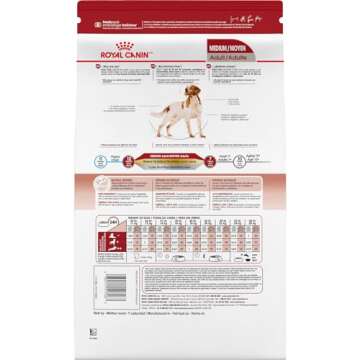 Royal Canin Medium Breed Adult Dry Dog Food, 30 lb bag