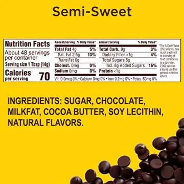 Nestlé Toll House Chocolate Chips, Pack of 3 – Includes Two, 12 oz. Bags of Semi-Sweet Chocolate Chips and One, 10 oz. Bag of Dark Chocolate Chips