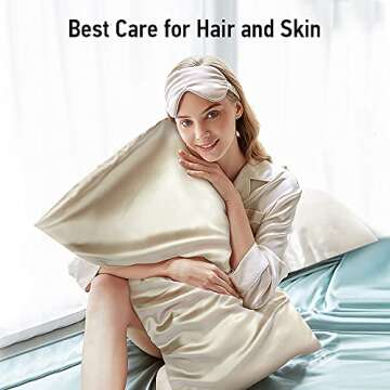 Lacette Mulberry Silk Pillowcase Set for Luxurious Comfort