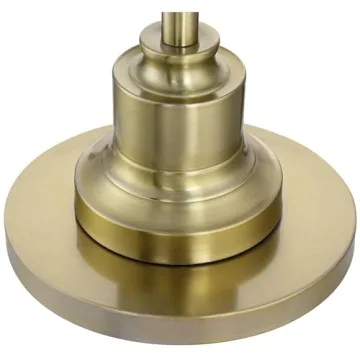 Elegant 58" Floor Lamp with Antique Brass Finish | 360 Lighting