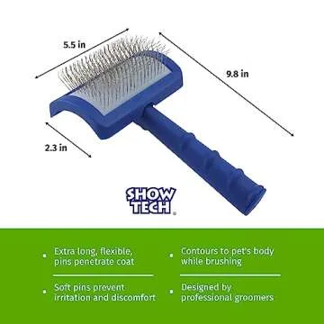 Show Tech Tuffer Than Tangles Slicker Brush for Pets
