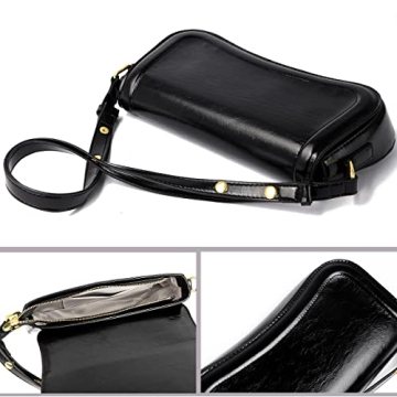 DOREAMALOE Vintage Leather Shoulder Bag for Women