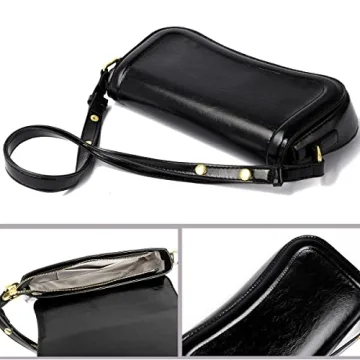 DOREAMALOE Vintage Leather Shoulder Bag for Women