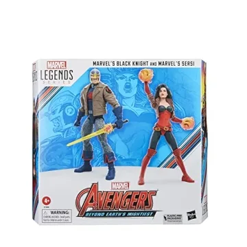 Marvel Legends Black Knight & Sersi 6-Inch Action Figures