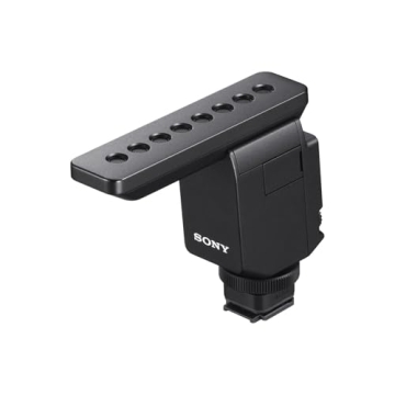 Sony ECM-B1M Compact Shotgun Microphone for Clear Audio