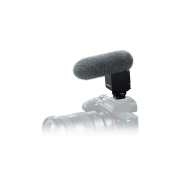 Sony ECM-B1M Compact Shotgun Microphone for Clear Audio