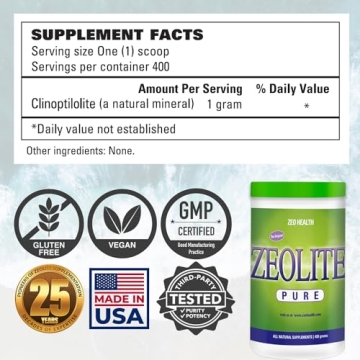 Zeolite Pure Detox | Gentle Cleanse & Energy Booster