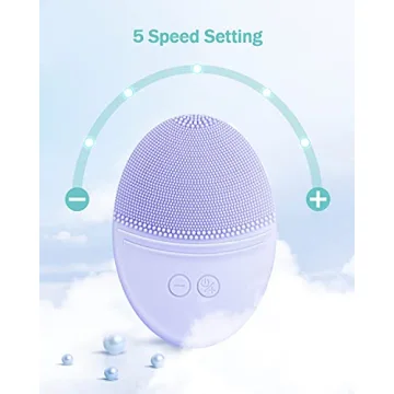 EZBASICS Facial Cleansing Brush for Deep, Gentle Cleansing