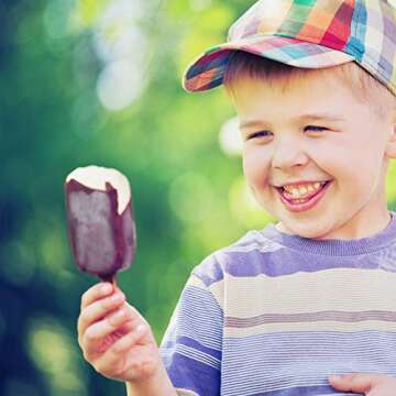 Perthlin 4 Pieces Ice Cream Mould lolly Mold Silicone Ice Cream Mold 4-Cavity Cake Pop Molds Baking Molds with 200 Pieces Sticks for Homemade Treats(White)