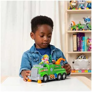 Paw Patrol Rocky’s Total Team Rescue Truck with Pups