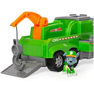 Paw Patrol Rocky’s Total Team Rescue Truck with Pups