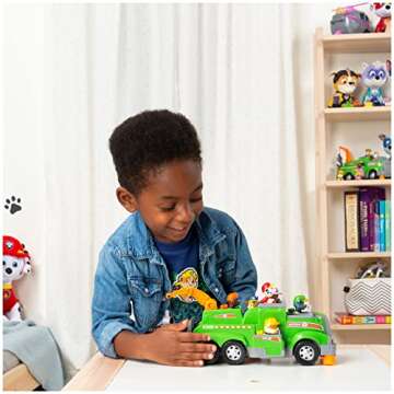 Paw Patrol Rocky’s Total Team Rescue Truck with Pups