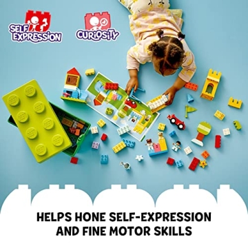 LEGO DUPLO Classic Deluxe Brick Box 10914 Toddler Starter Set