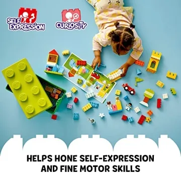 LEGO DUPLO Classic Deluxe Brick Box 10914 Toddler Starter Set