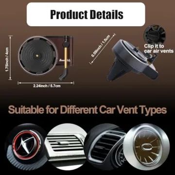 Record Player Car Air Fresheners - 12Pcs Set