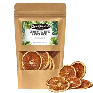 Dehydrated Dried Blood Orange Slices Wheels | 19+ Slices | 100% Natural | Sugar Free, Gluten Free | ...