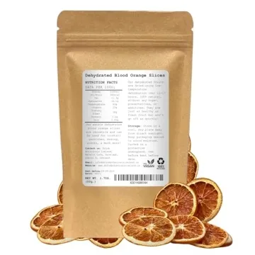 Premium Dehydrated Blood Orange Slices for Cocktails