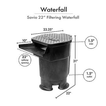 HALF OFF PONDS Complete PRO 5200 Water Garden and Pond Kit with 20 Foot x 30 Foot EPDM Liner - LH0