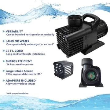 HALF OFF PONDS Complete PRO 5200 Water Garden and Pond Kit with 20 Foot x 30 Foot EPDM Liner - LH0