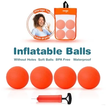 Fun MARPPY Bath Toys Bathtub Basketball Hoop for Toddlers