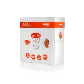 Fun MARPPY Bath Toys Bathtub Basketball Hoop for Toddlers