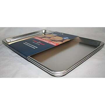 Nordic Ware Aluminum Baking Sheets 2 Pack for Perfect Baking