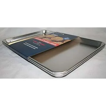 Nordic Ware Aluminum Baking Sheets 2 Pack for Perfect Baking