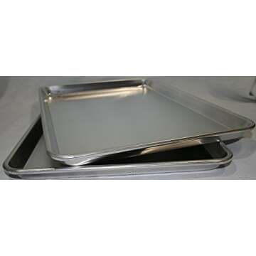 Nordic Ware Aluminum Baking Sheets 2 Pack for Perfect Baking