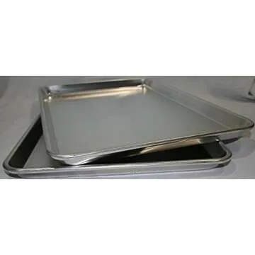 Nordic Ware Aluminum Baking Sheets 2 Pack for Perfect Baking