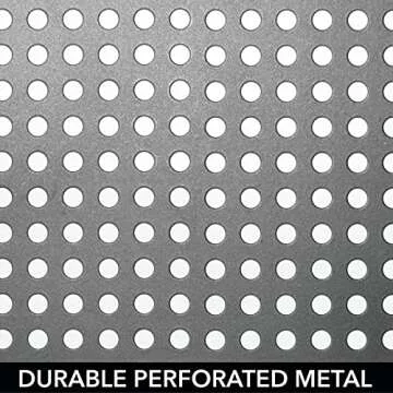 mDesign Large Metal Raised Closet Storage Shelf Organizer for Bedrooms, Bathrooms, Living Room Organization - Holds Clothes, Shoes, Jeans - Concerto Collection - 2 Pack - Graphite/Dark Gray