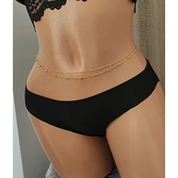 Dainty Belly Chain Set for Stylish Beach Accessory