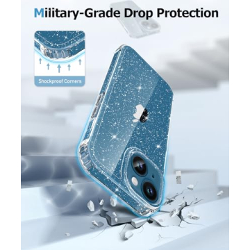 Protective MIODIK iPhone 13 Case with Screen Protectors