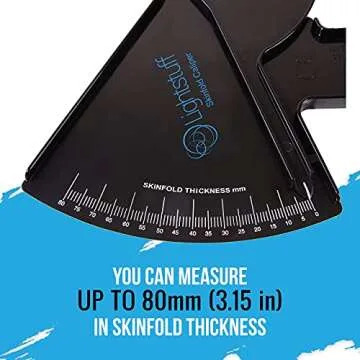 Lightstuff Precision Skinfold Caliper - Monitor Your Body Fat Easily