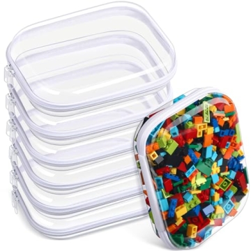 Sanwuta Clear Hard Zipper Pouches - Ultimate Storage Solution for All