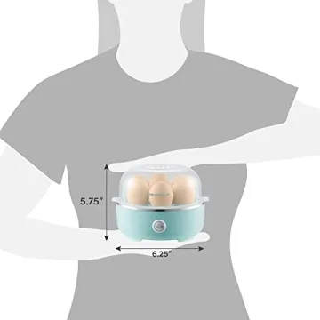 Elite Gourmet Easy Egg Cooker - 7-Egg Electric Cooker