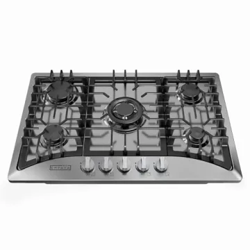 Empava 30 Inch Gas Cooktop with 5 SABAF Burners
