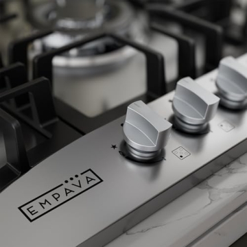 Empava 30 Inch Gas Cooktop with 5 SABAF Burners