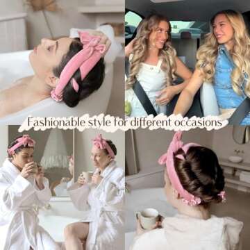 YANIBEST Heatless Hair Curler & Satin Bonnet for Beautiful Waves