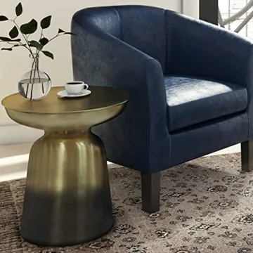 Stylish Gold and Black Ombre Side Table for Your Home