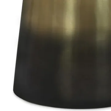 Stylish Gold and Black Ombre Side Table for Your Home