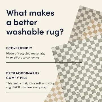 Revival Rugs Gambit 8'x10' Washable Area Rug